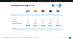 Desktop Screenshot of hosting.2mail2.com