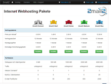 Tablet Screenshot of hosting.2mail2.com