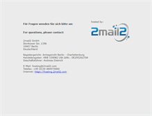 Tablet Screenshot of contract.2mail2.com